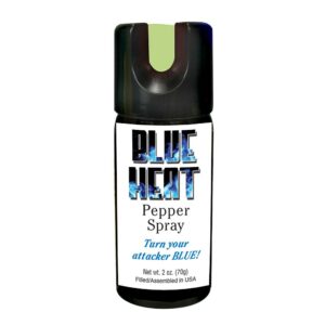 Personal Security Products Eliminator Blue Heat Pepper Spray 2 oz with Blue Dye