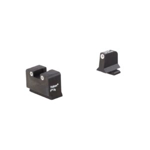 Trijicon Bright & Tough Suppressor Sight Set for Sig Saer 9mm/.357 SIG Green with White Front and Rear