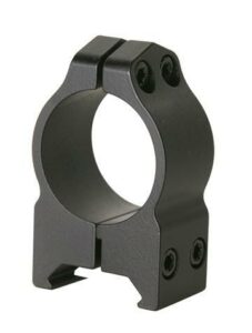 Warne 2-Piece Maxima Fixed Scope Ringmounts with Grooved Receiver - Tikka 1" Medium Matte