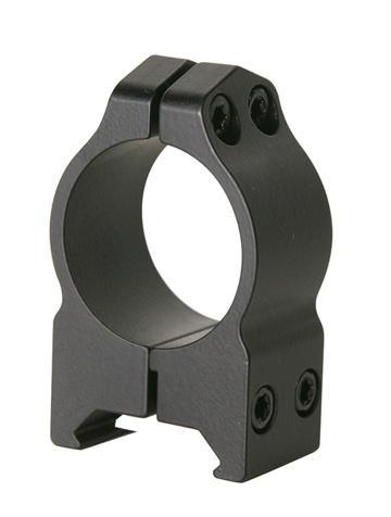 Warne 2-Piece Maxima Fixed Scope Ringmounts with Grooved Receiver - Tikka 1" Medium Matte