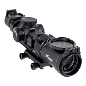 Sig Sauer SPR Rifle Scope 1-4x24mm 30mm SFP Hellfire FL-4 Illum. Black with Mount
