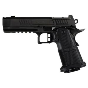 Alpha Foxtrot AF1911-Romulus MOS Adapter Handgun 9mm Luger 10rd Magazines(2) 4.25" Comp Bull Barrel DLC Black