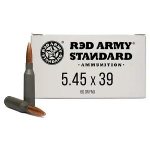 Century Arms Red Army Standard Rifle Ammunition 5.45x39 60gr FMJ Lead Core 30/ct