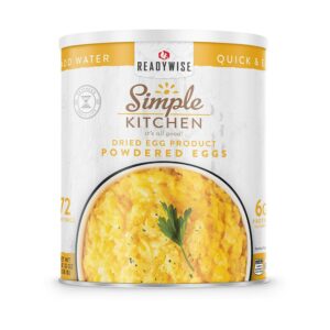 Readywise Simple Kitchen Powdered Eggs 72 Serving