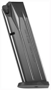 Pistol magazine, steel, eleven-round capacity.