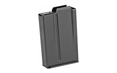 Black metal magazine for firearms