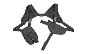 Tactical shoulder harness bag with adjustable straps