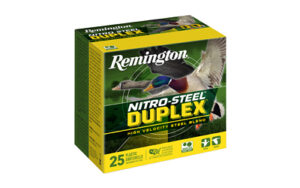 Remington Nitro-Steel Duplex, high velocity ammo box.