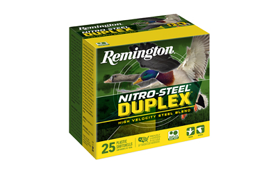 Remington Nitro-Steel Duplex, high velocity ammo box.