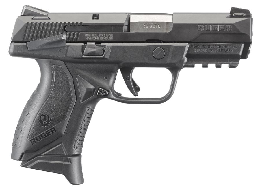 RUGER AMER CPCT 45ACP 3.8 10+1 SFTY#