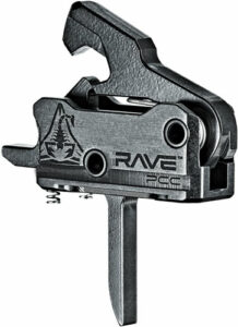RISE TRIGGER RAVE PCC FLAT - 3.5LB AR-15 W/ANTI WALK PINS