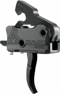 RISE TRIGGER RAVE PCC CURVED - 3.5LB AR-15 W/ANTI WALK PINS