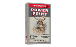 Winchester Power Point 270 WIN ammunition box