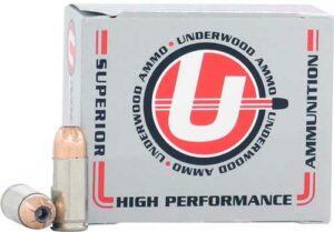 Underwood ammo box with superior performance bullets