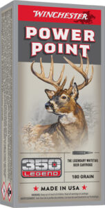 Winchester Power Point 350 Legend ammunition box.