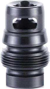 Black metal exhaust header flange connector