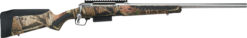 SAVAGE 220 SLUG 20GA W/RAIL - 22" SS/ACCUFIT MOBU SYNTHETIC