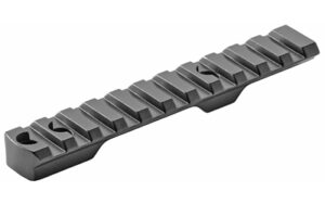 Tactical rifle scope mount rail