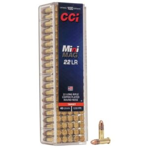 CCI Mini Mag .22 LR ammunition box