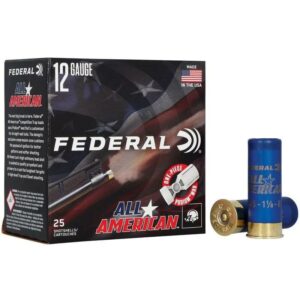 Federal 12 gauge shotgun shells with box.