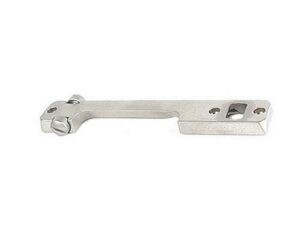 Stainless steel window handle with silver finish
