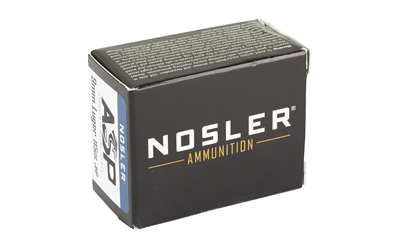 Nosler ammunition box packaging