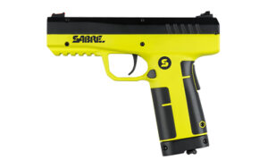 Yellow and black self-defense stun gun