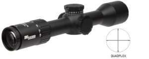 Sig Sauer riflescope with Quadplex reticle