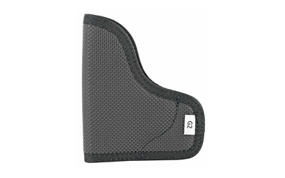 Gray pocket holster with label G2