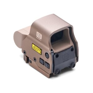 EOTech holographic weapon sight in tan color.