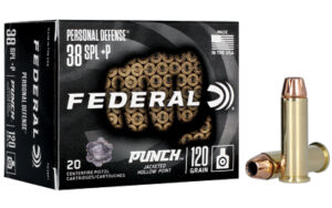 Federal 38 Special ammunition box and bullet