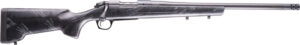 Carbon-fiber bolt-action rifle, side view.