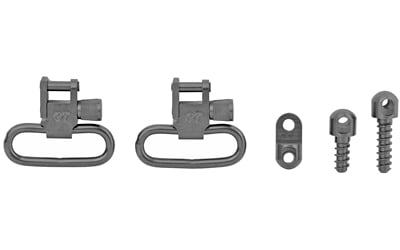 Gun swivels and mounting hardware set