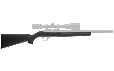 Rifle with scope on white background