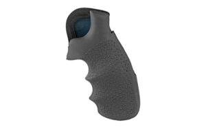 Black ergonomic pistol grip accessory