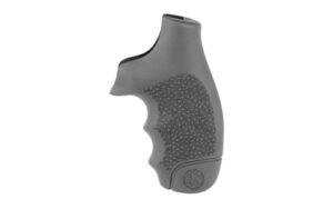 Rubber pistol grip with textured surface