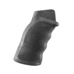 Textured black ergonomic handle grip