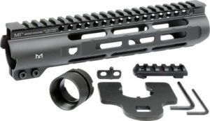 Tactical rail handguard with accessories kit