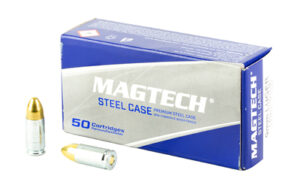 Magtech 50 rounds steel case ammunition box