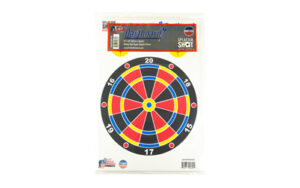 Colorful dartboard target paper for shooting practice