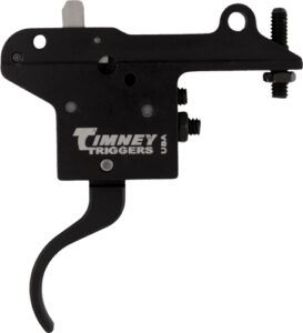 Timney USA rifle trigger component.