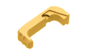 Gold-toned metal part for machinery