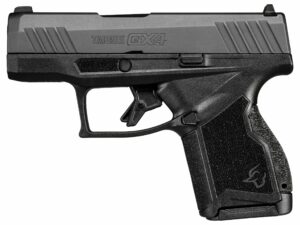 Black Taurus GX4 handgun side view