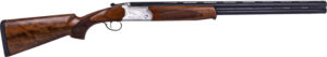 Double-barrel shotgun with wooden stock