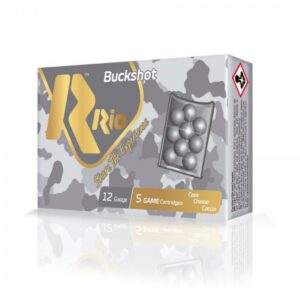 Rio buckshot 12 gauge ammunition box