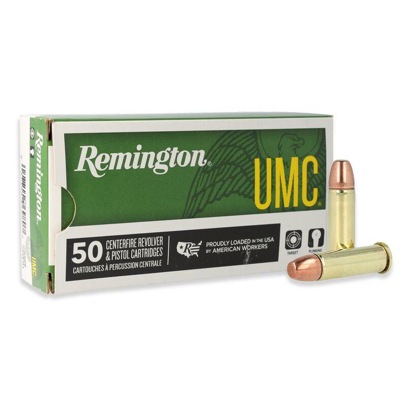 Remington UMC ammunition box and cartridges.