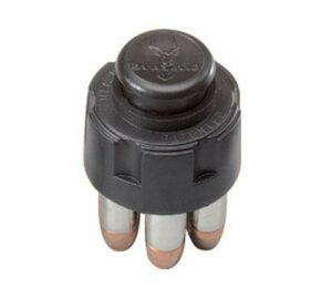 Revolver speed loader with ammunition