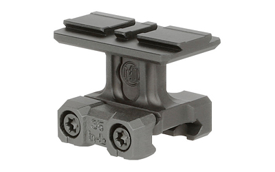 Tactical scope mount with dual screws.