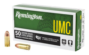Remington UMC ammunition box with bullets