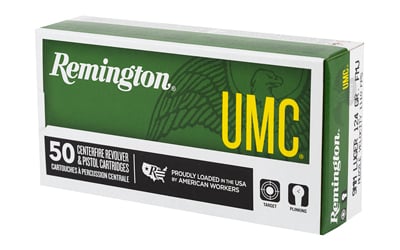 Remington 9mm ammunition box, green and white design.